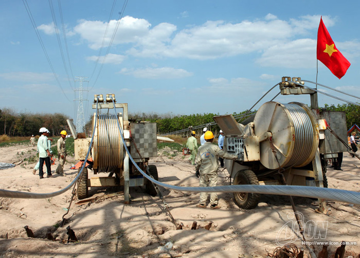 Giải bài toán mặt bằng các dự án lưới điện miền Nam